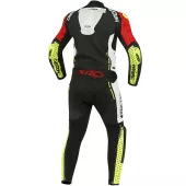 Jednodílná kombinéza XRC Haderg blk/yellow fluo/red - Tech-Air compatible