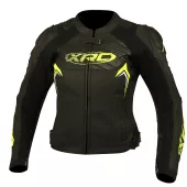 Dámská bunda na motorku XRC Heilig blk/fluo