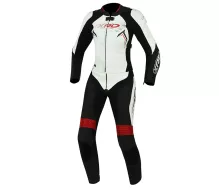 Dámská dvoudílná kombinéza XRC Heilig ladies 2pc suit blk/white/red