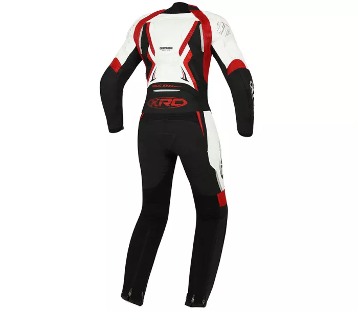 Dámská dvoudílná kombinéza XRC Heilig ladies 2pc suit blk/white/red