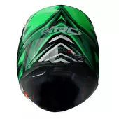 Helma na moto XRC Merchi R black/green/grey