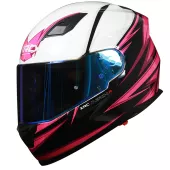 Helma na moto XRC Merchi R black/pink/white