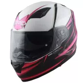 Helma na moto XRC Merchi R black/pink/white