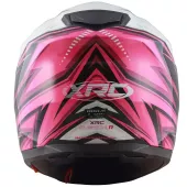 Helma na moto XRC Merchi R black/pink/white