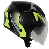 Helma na moto XRC Metric 2.0 black/fluo