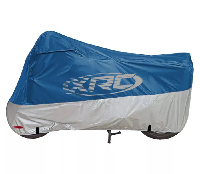 Plachta na moto XRC Outdoor blue/silver vel. XXL