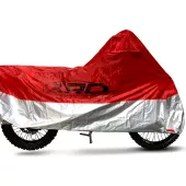 Plachta na motorku XRC Offroad/MX red/silver vel. L