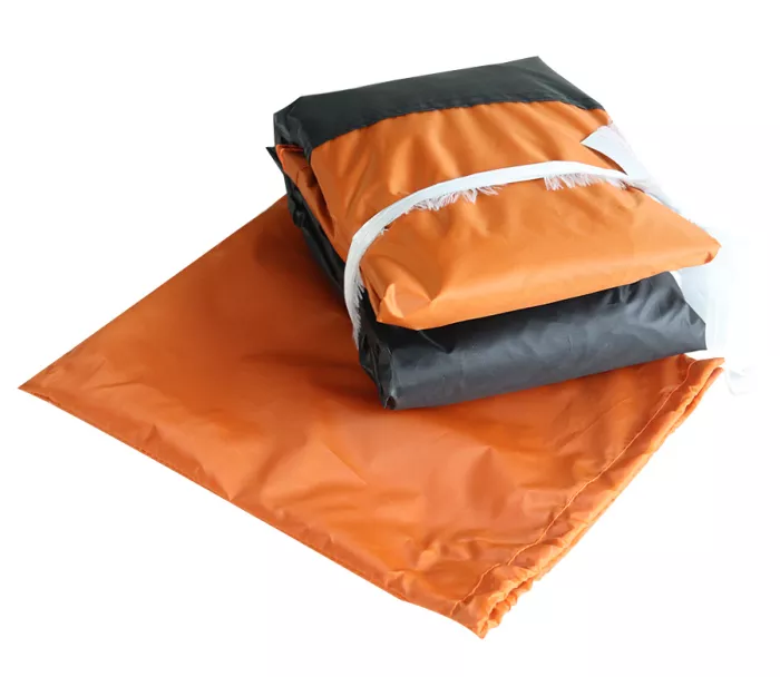 Plachta na motorku XRC Indoor black/orange vel. L