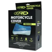 Plachta na moto XRC Indoor blue/silver vel. XL