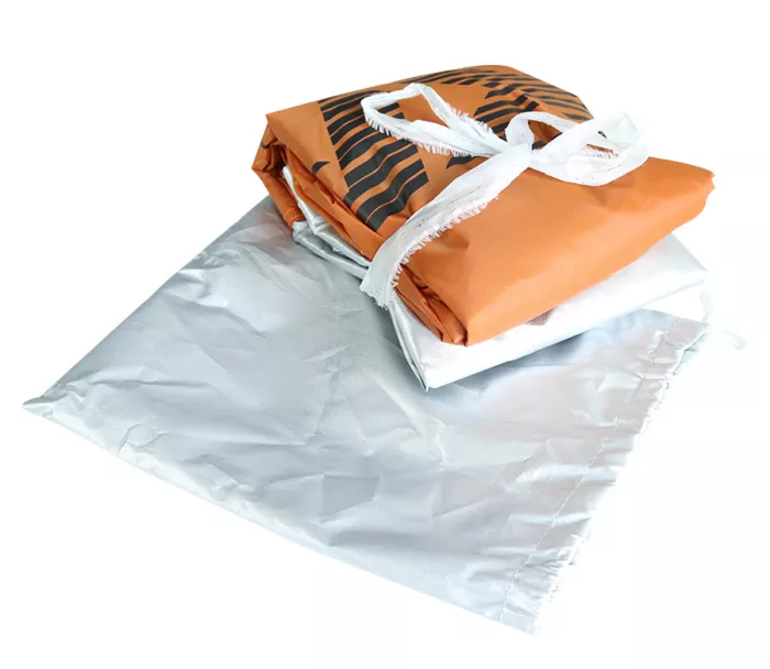 Plachta na motorku XRC Offroad/MX orange/silver vel. XL