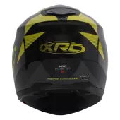 Helma na motorku XRC Pure GP 6 black/yellow fluo