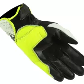 Rukavice na moto XRC RUN 1/2 WHT/FLUO/BLK