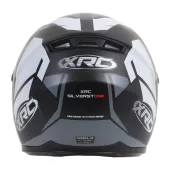 Helma na motorku XRC Silverstone matt black/grey/white