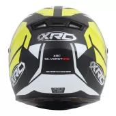 Helma na motorku XRC Silverstone matt black/white/yellow