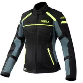 Dámská bunda na motorku XRC Totter WTP blk/grey/fluo