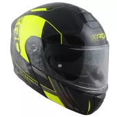 Výklopná helma na moto XRC Touraner 2.0 black/fluo