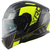 Výklopná helma na moto XRC Touraner 2.0 black/fluo