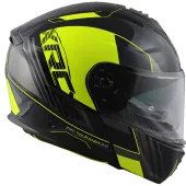 Výklopná helma na moto XRC Touraner 2.0 black/fluo