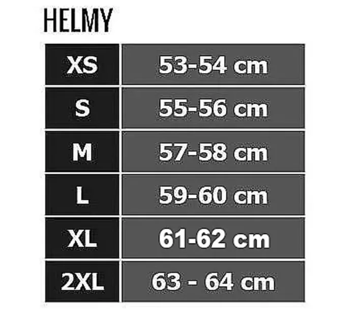 Helma na moto XRC Merchi R black/orange/grey