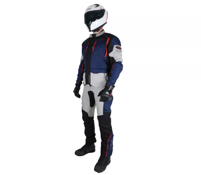 Kalhoty na motorku XRC Winkle 2.0 WTP men adventure grey/black/blue