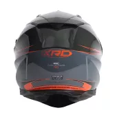 Helma na motorku XRC Dual Alpiner 3.0 dark grey/black/orange