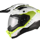Helma na moto NEXX X.RALLY Yuma white/neon