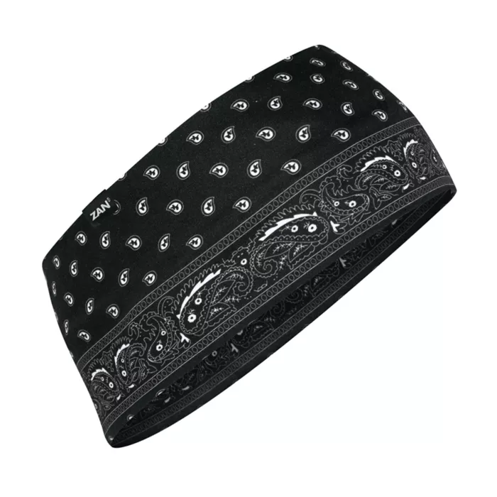 Čelenka Zan HBL101 Headband Black Paisley