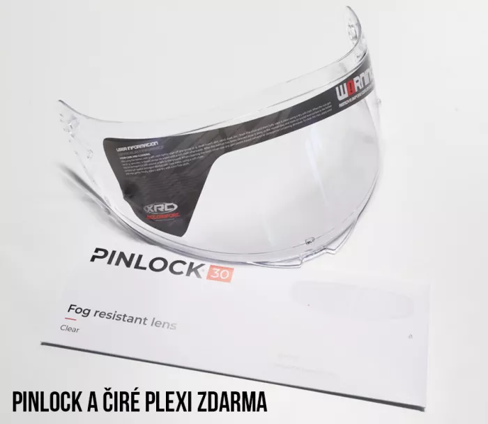 Helma na moto XRC CRIME BOSS matt white